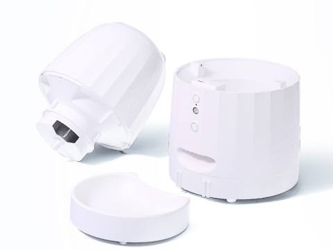 Distributeur intelligent de nourriture pour animaux avec musique - 4L