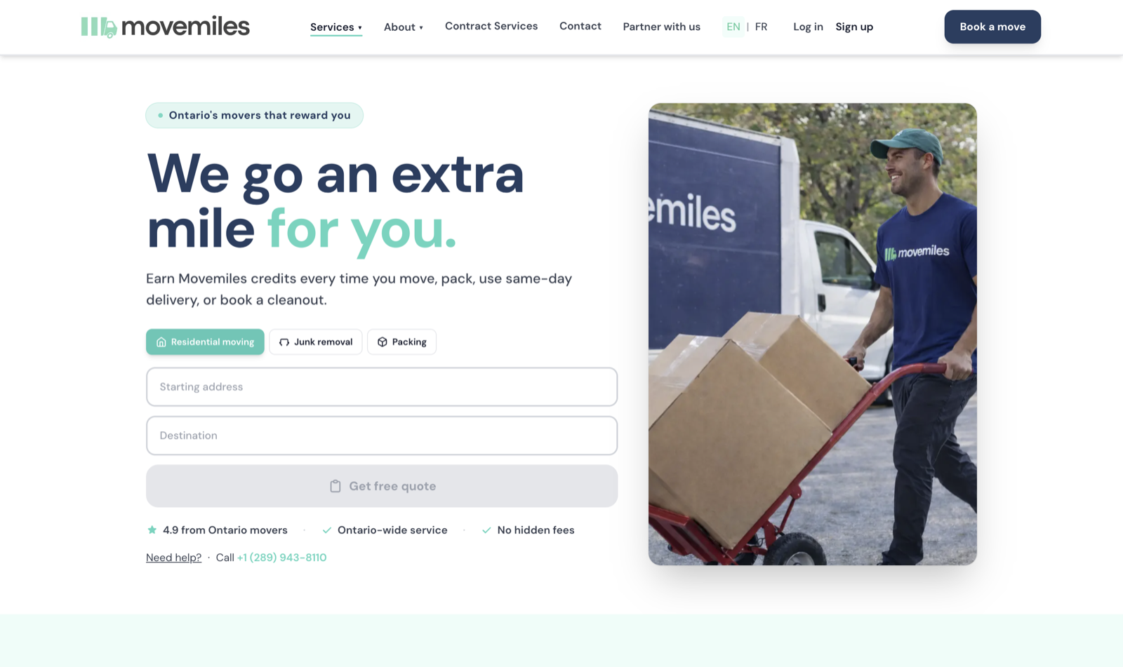 Canada movers and packer website