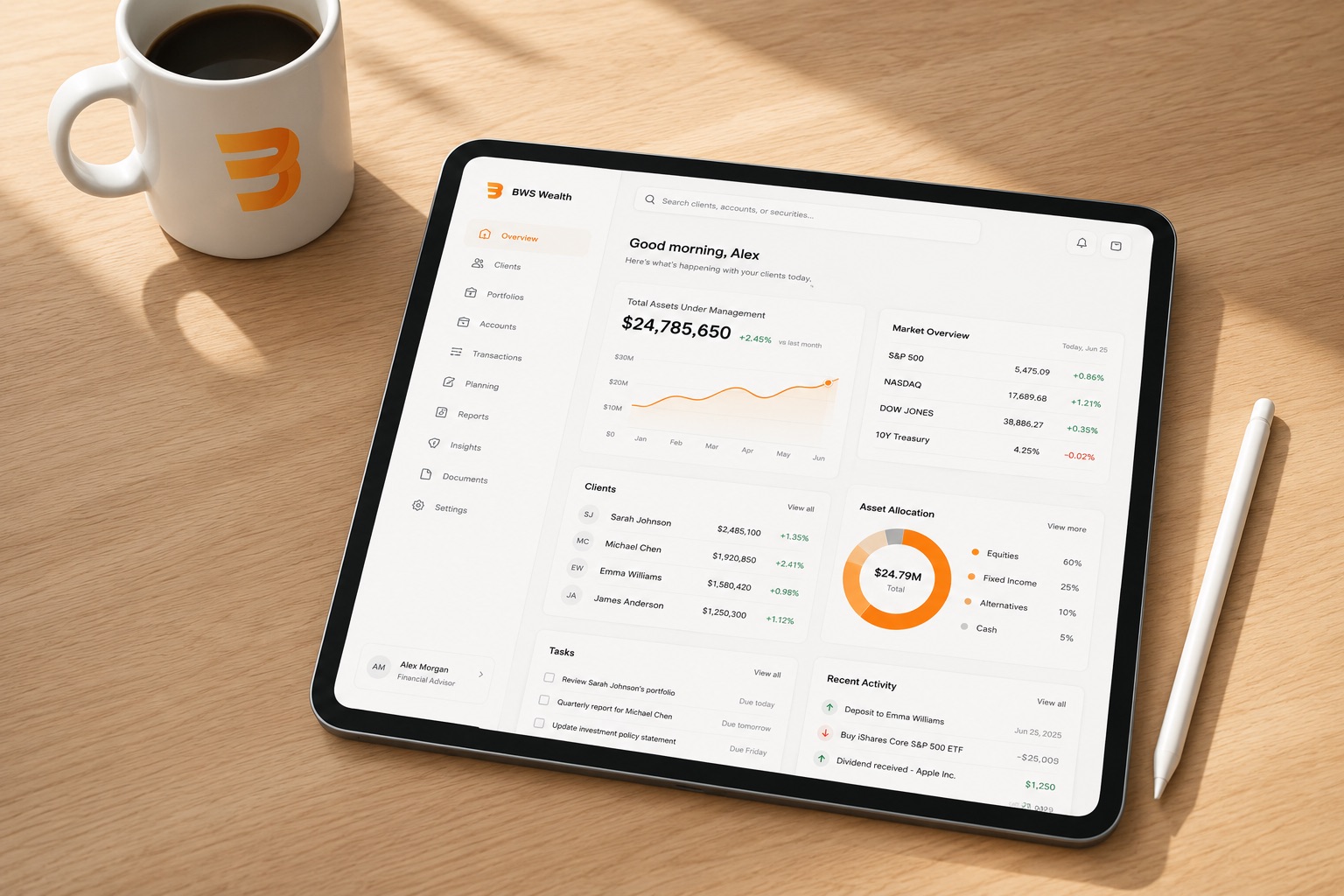 Wealth app
